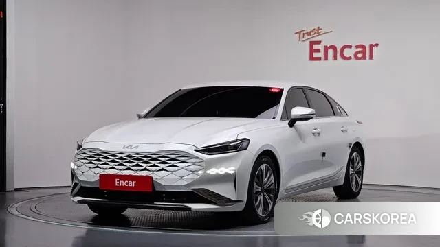 Kia K8 Hybrid 2022 Белый из Кореи