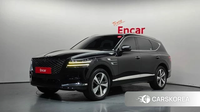 Genesis GV80 2021 Черный из Кореи