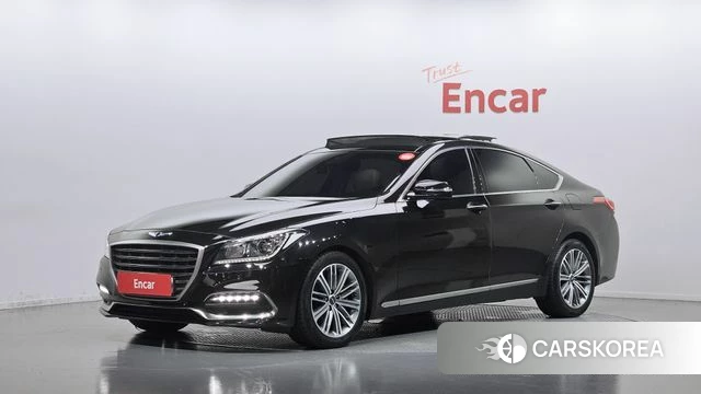 Genesis G80 2018 Черный из Кореи