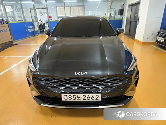 Kia K8 Hybrid 2021 Серый из Кореи