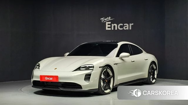 Porsche Taycan 2022 Жемчужный цвет из Кореи