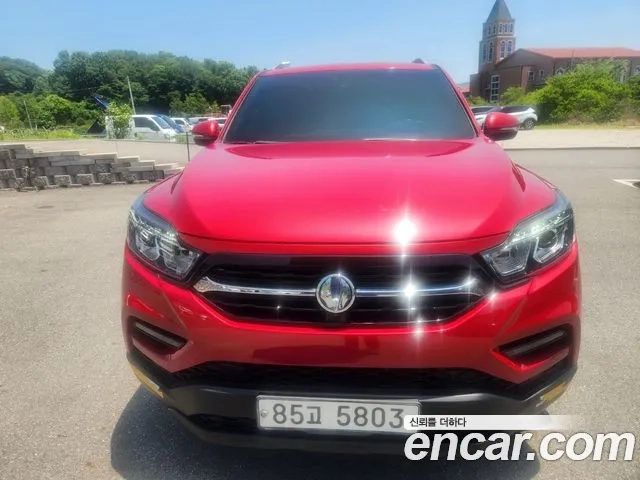 Ssangyong Rexton Sports 2020 Красный из Кореи