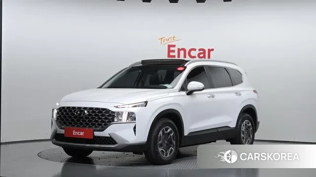 Hyundai The New Santa Fe 2022 Белый из Кореи
