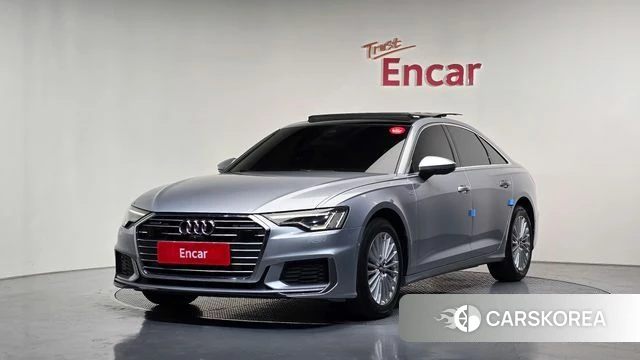 Audi A6 (C8) 2021 Серебристо-серый из Кореи