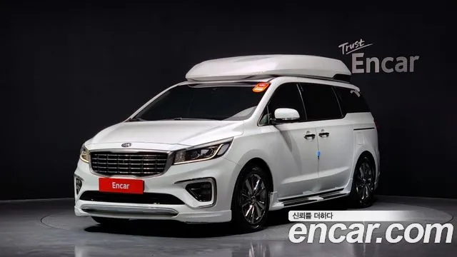 Kia The New Carnival 2018 Белый из Кореи