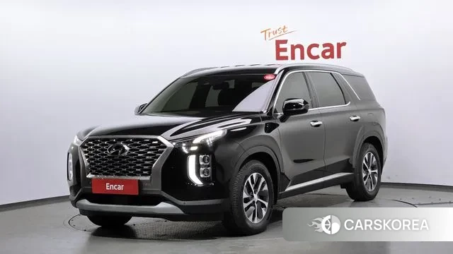 Hyundai Palisade 2021 Черный из Кореи