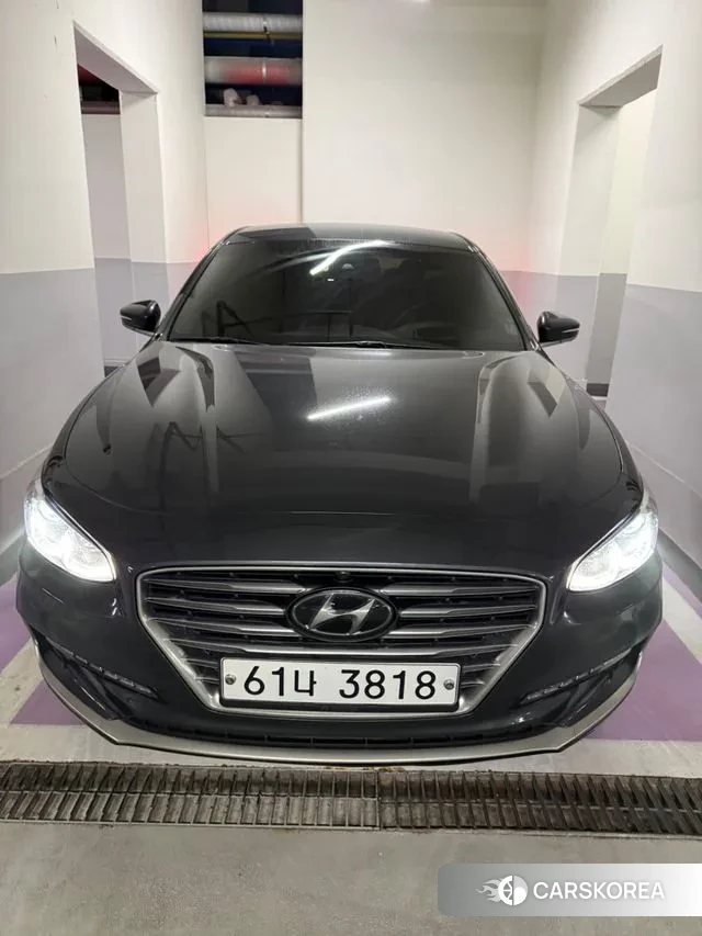 Hyundai Grandeur IG 2018 Серый из Кореи