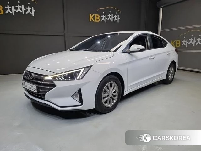 Hyundai The New Avante AD 2019 Белый из Кореи