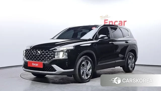 Hyundai The New Santa Fe 2022 Черный из Кореи