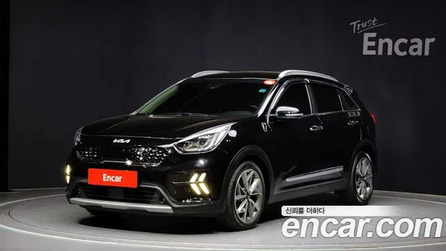 Kia The New Niro 2021 Черный из Кореи