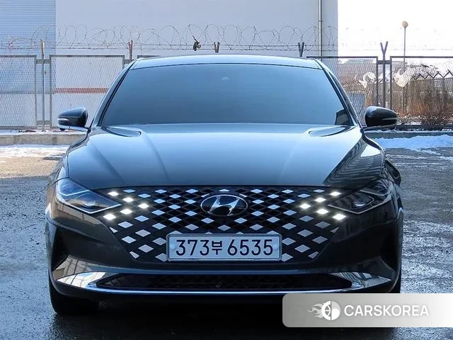 Hyundai The New Grandeur IG Hybrid 2021 Серый из Кореи