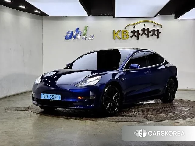 Tesla Model 3 2020 Синий из Кореи