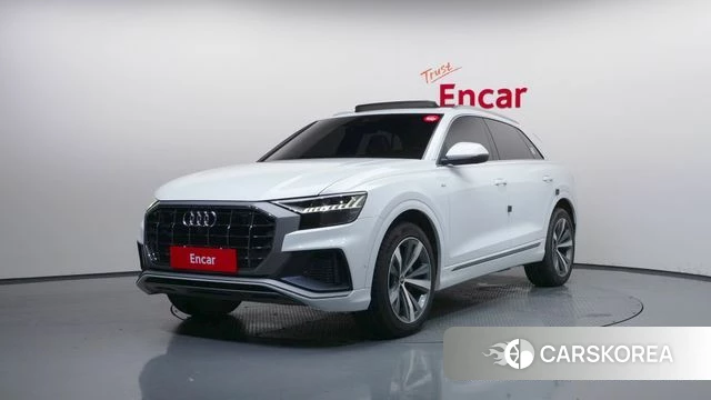 Audi Q8 (4M) 2021 Белый из Кореи