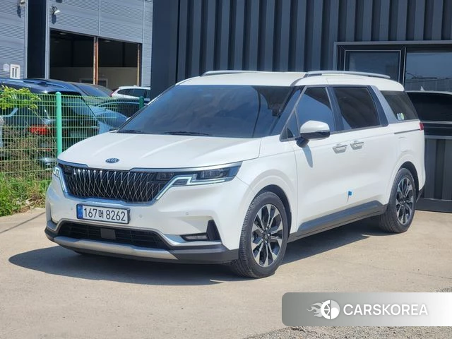 Kia Carnival 4th generation 2021 Белый из Кореи