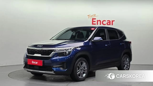 Kia Seltos 2021 Синий из Кореи
