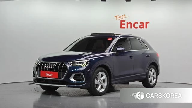 Audi Q3 (F3) 2020 Синий из Кореи