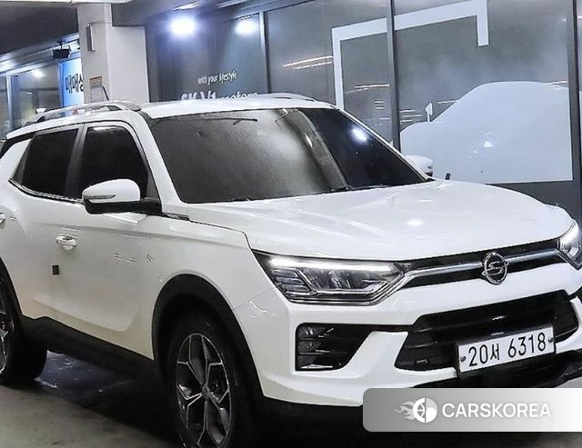 Ssangyong Beautiful Korando 2019 Белый из Кореи