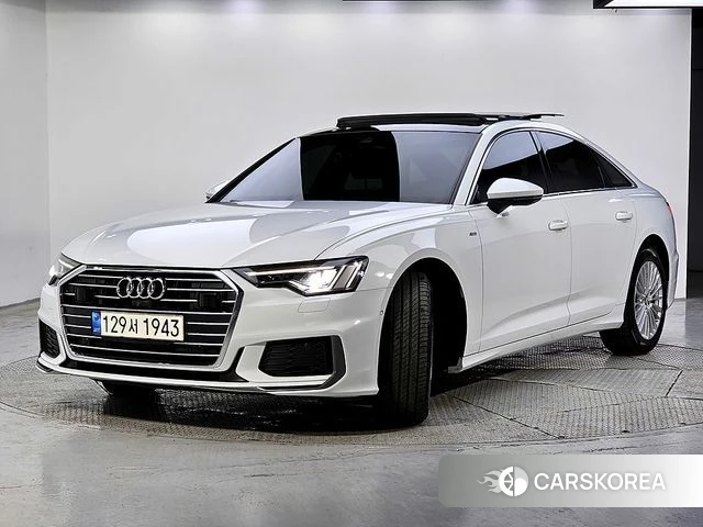 Audi A6 (C8) 2020 Белый из Кореи
