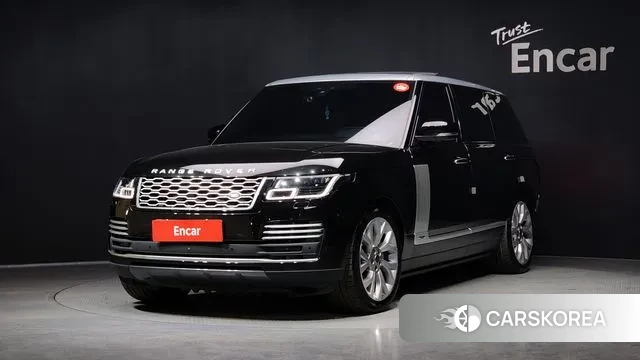 Land Rover Range Rover 4th Generation 2018 Черный из Кореи