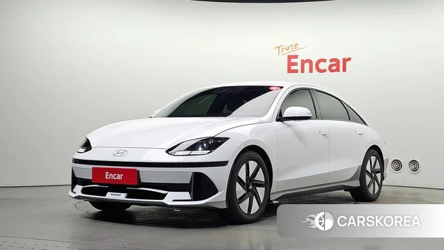 Hyundai Ionic 6 2022 Белый из Кореи