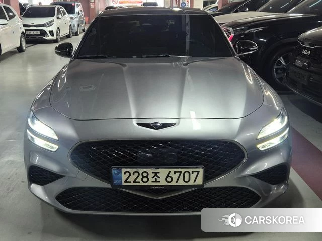Genesis The New G70 2021 Серебристо-серый из Кореи