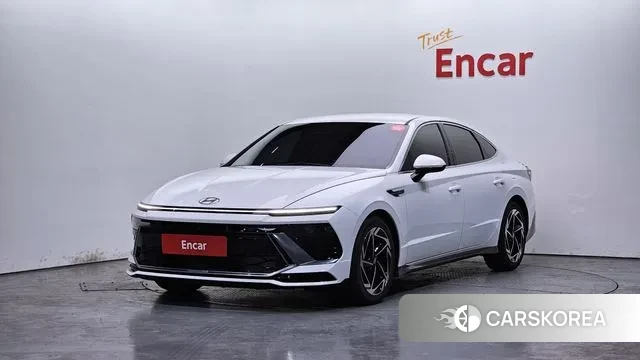 Hyundai Sonata D Edge Hybrid (DN8) 2023 Белый из Кореи