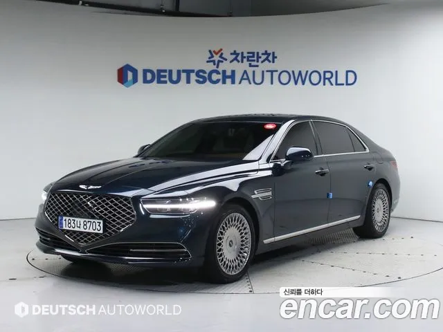 Genesis G90 2021 Синий из Кореи