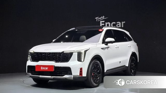 Kia The New Sorento 4th Generation 2023 Белый из Кореи