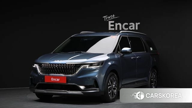 Kia Carnival 4th generation 2023 Синий из Кореи