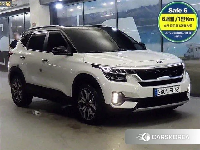 Kia Seltos 2020 Белый из Кореи