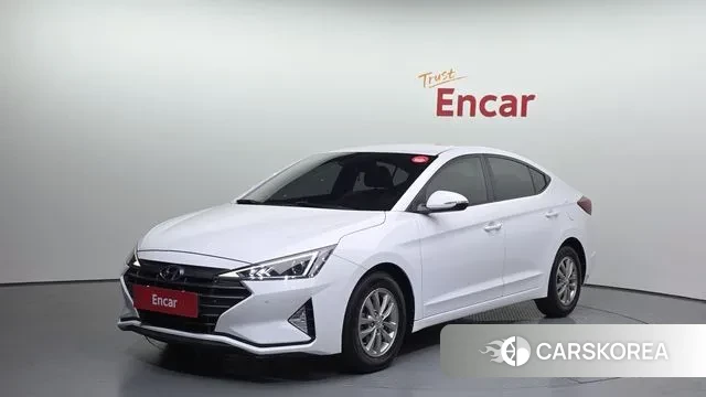 Hyundai The New Avante AD 2019 Белый из Кореи