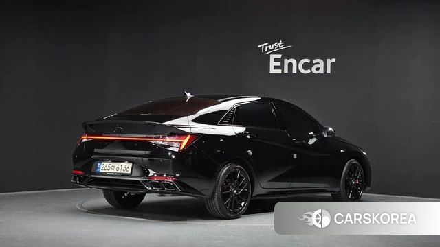 Hyundai Avante (CN7) 2020 Черный из Кореи