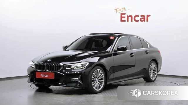 BMW 3 Series (G20) 2021 Черный из Кореи
