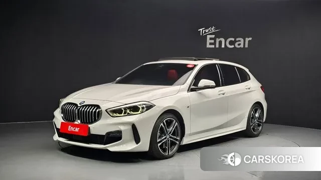 BMW 1 Series (F40) 2021 Белый из Кореи