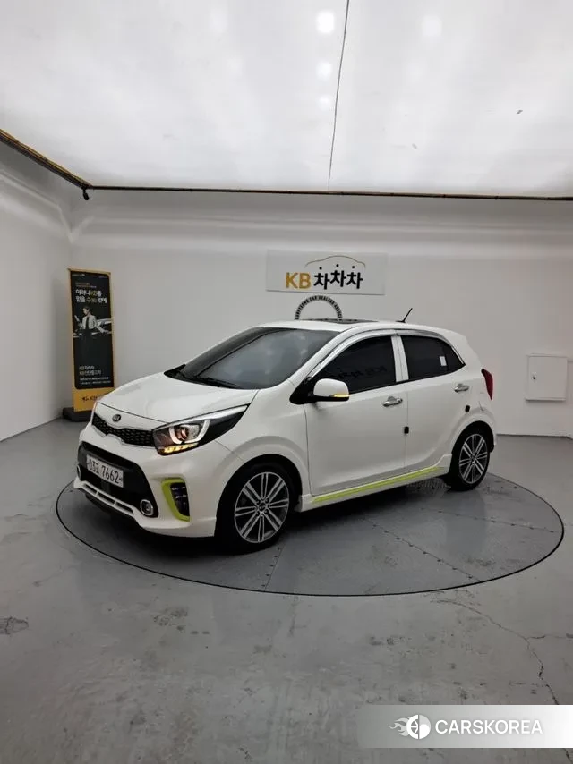 Kia All New Morning (JA) 2019 Белый из Кореи