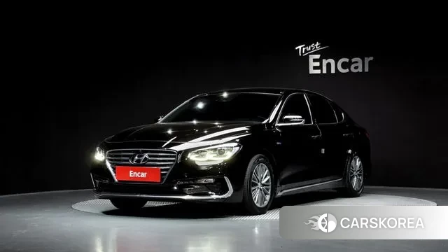 Hyundai Grandeur IG Hybrid 2019 Черный из Кореи