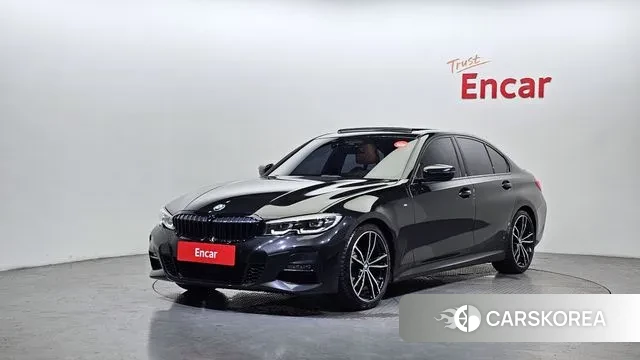 BMW 3 Series (G20) 2022 Черный из Кореи