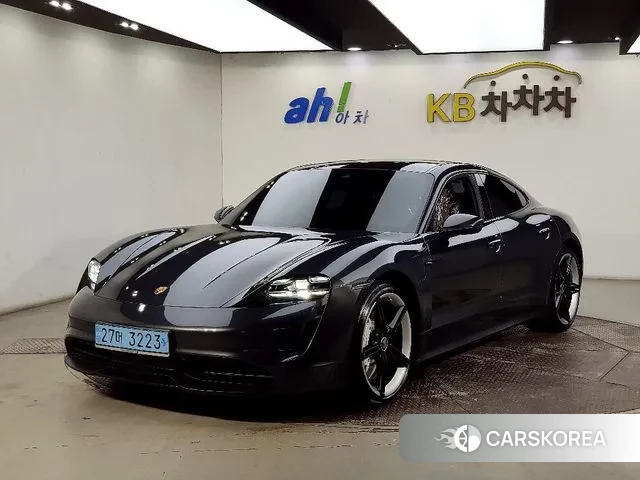 Porsche Taycan 2021 Серый из Кореи