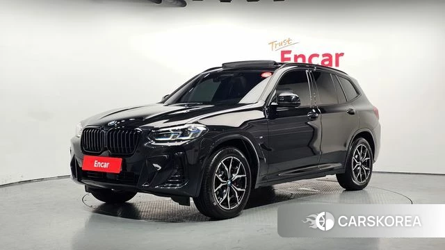 BMW X3 (G01) 2022 Черный из Кореи