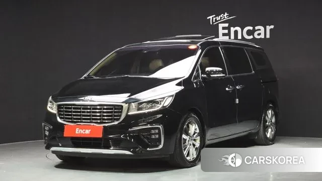 Kia The New Carnival 2018 Черный из Кореи