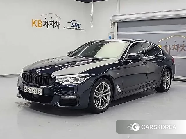 BMW 5 Series (G30) 2019 Синий из Кореи