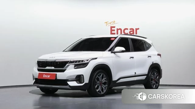 Kia Seltos 2021 Белый из Кореи