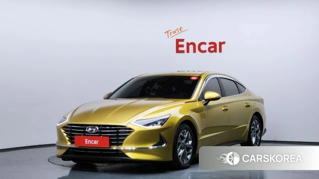 Hyundai Sonata (DN8) 2019 Желтый из Кореи