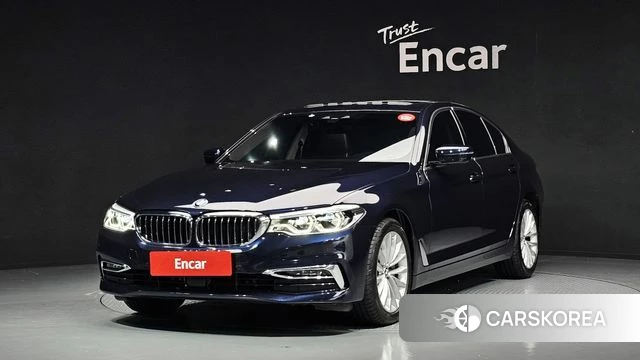 BMW 5 Series (G30) 2019 Синий из Кореи