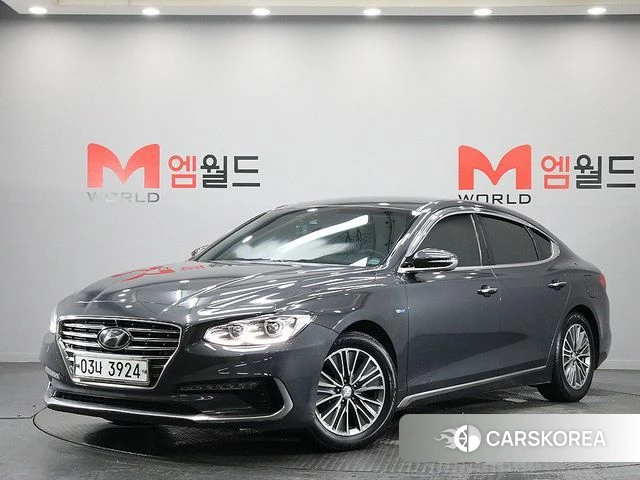 Hyundai Grandeur IG Hybrid 2019 Серый из Кореи