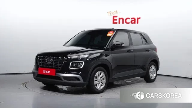 Hyundai Venue 2023 Черный из Кореи