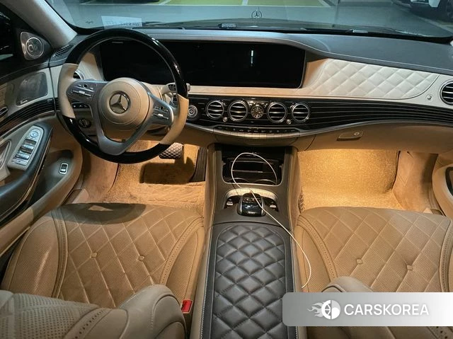Mercedes-Benz S-Class W222 2018 Черный из Кореи