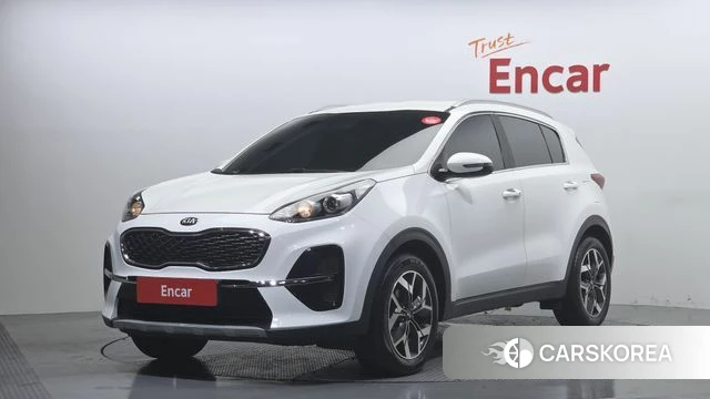 Kia Sportage The Bold 2021 Белый из Кореи