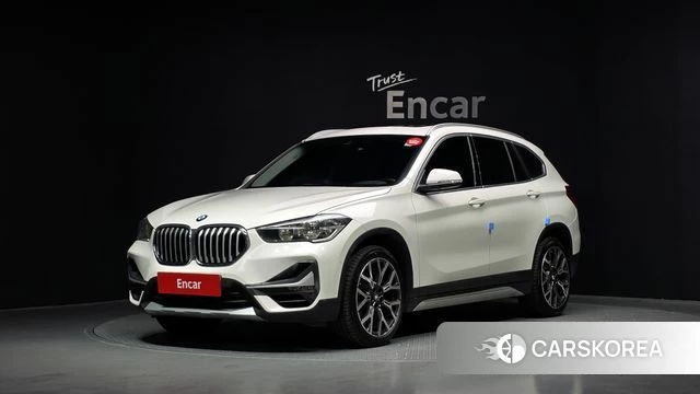BMW X1 (F48) 2022 Белый из Кореи