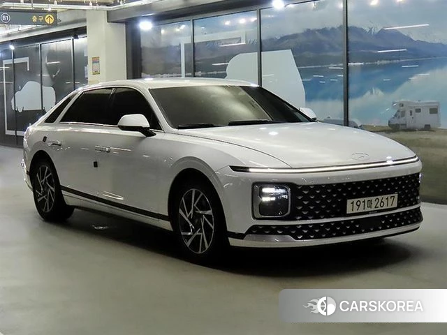 Hyundai Grandeur (GN7) 2024 Белый из Кореи